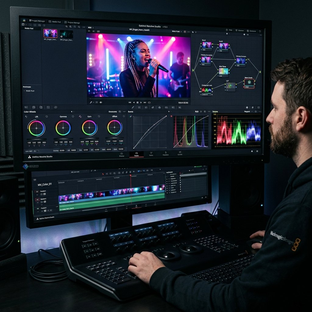 Music Video Color Grading Portfolio