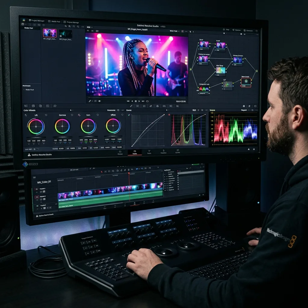 Music Video Color Grading Portfolio